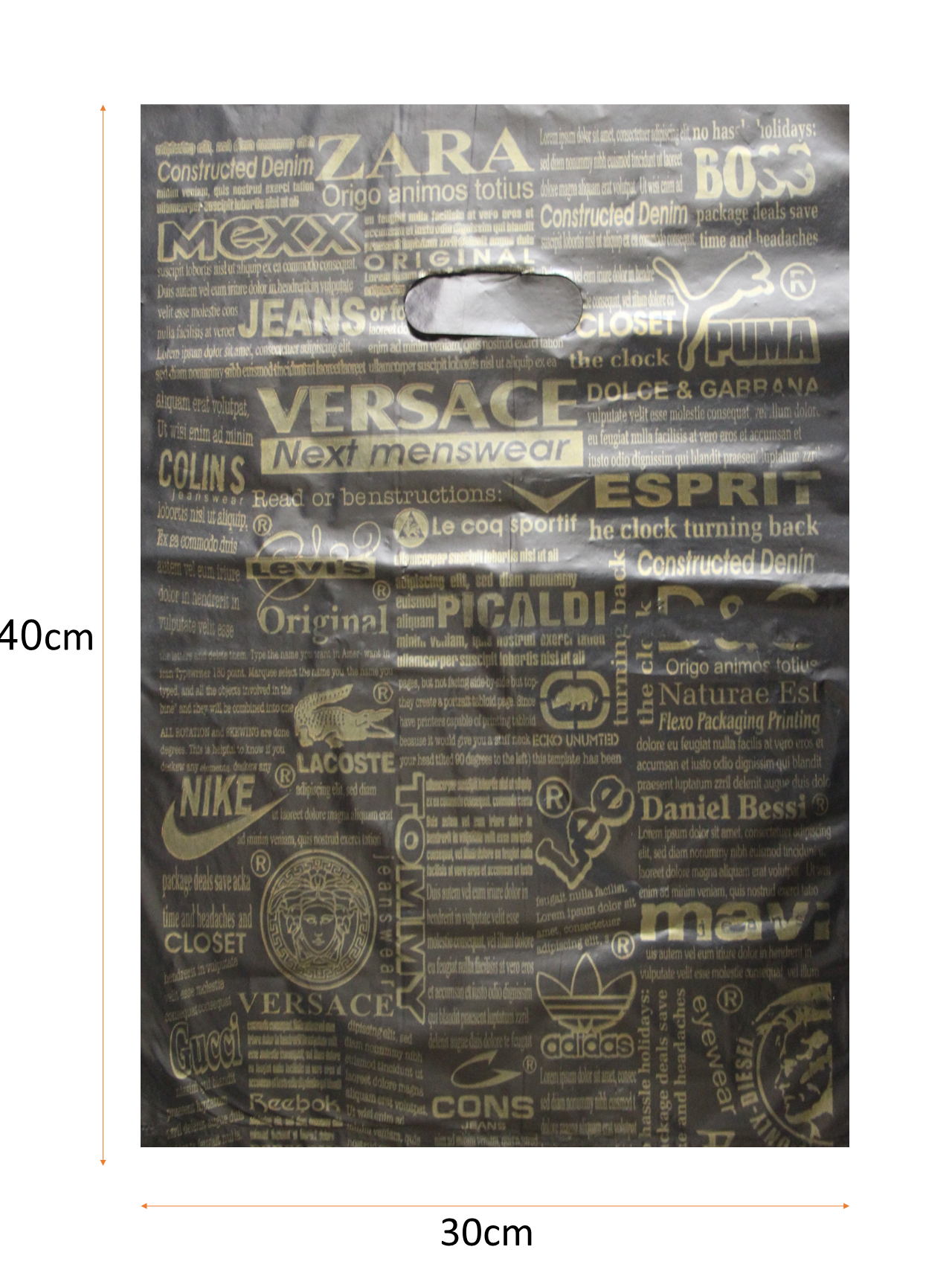 30x40 portedad meshki
